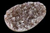 Cut Amethyst Crystal Cluster - Artigas, Uruguay #143188-1